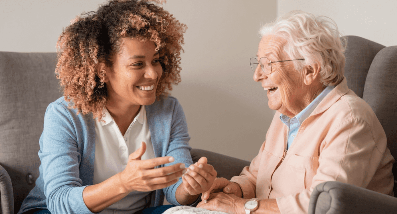 Aide à domicile — accompagnement bienveillant